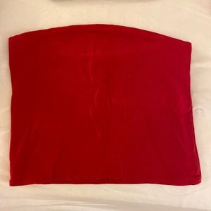 red tube top